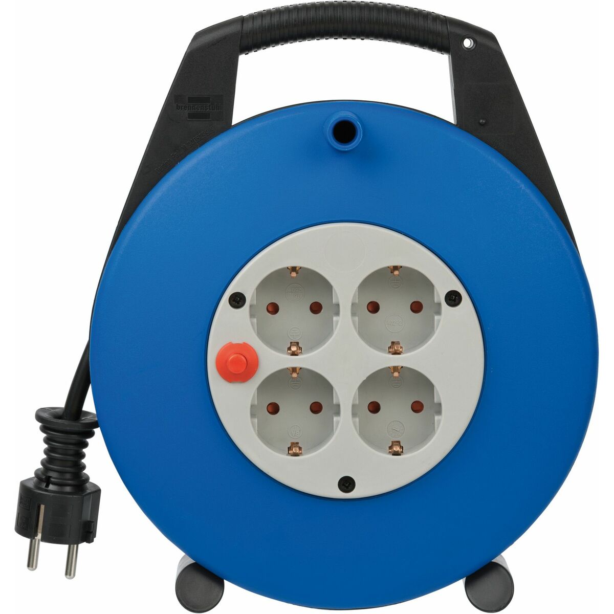 Enrollacables Brennenstuhl Vario Line 4 tomas IP20 H05VV-F3G1,5 3 x 1,5 mm 10 m 4 Enchufes