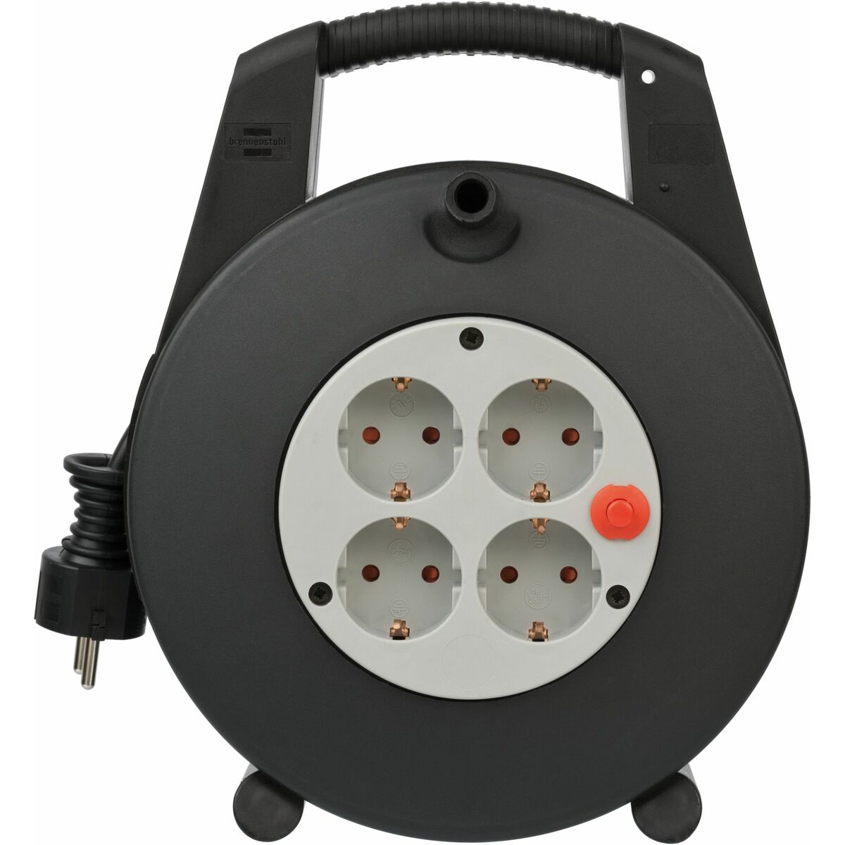 Enrollacables Brennenstuhl Vario Line 4 tomas IP20 H05VV-F3G1,5 3 x 1,5 mm 10 m 4 Enchufes