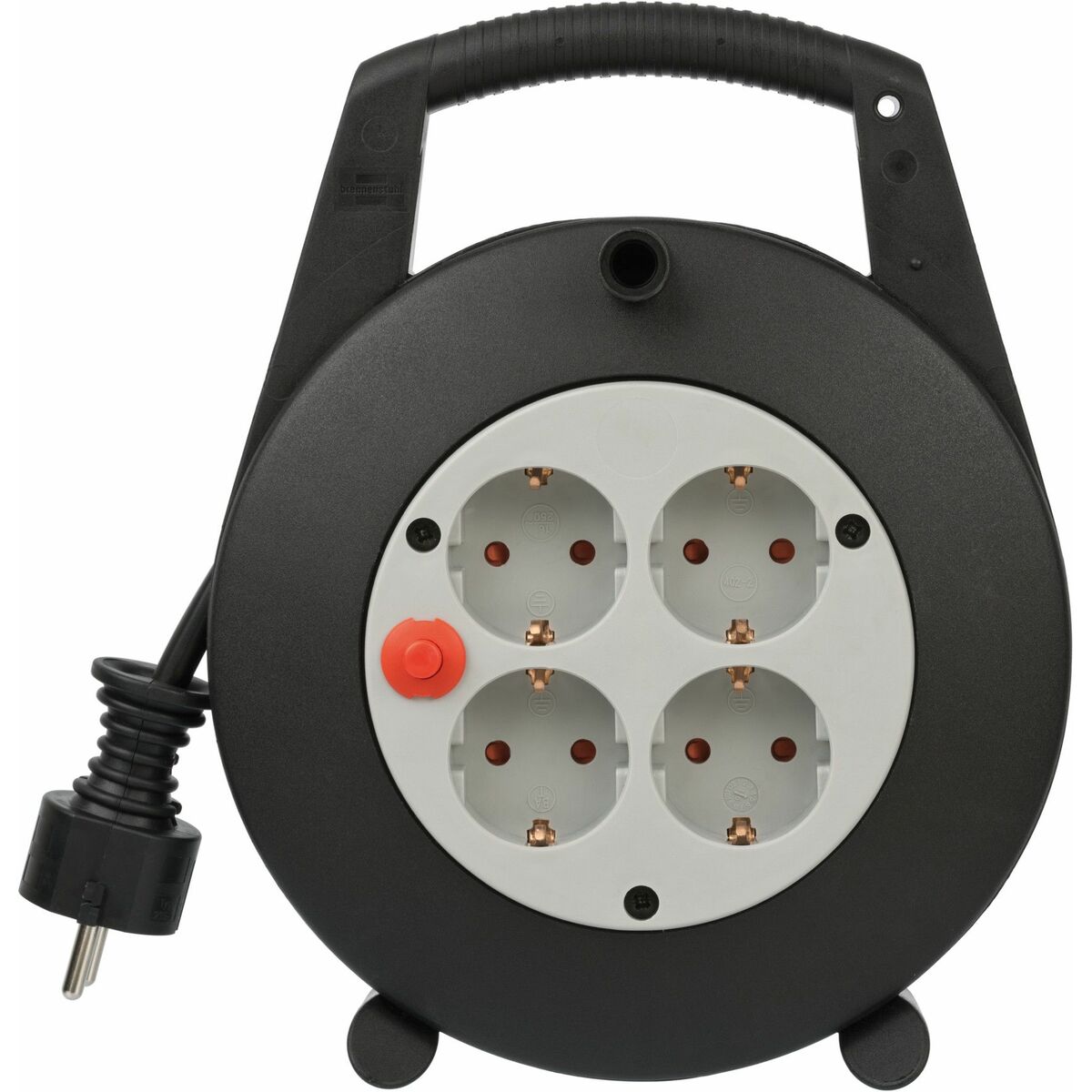 Enrollacables Brennenstuhl Vario Line 4 tomas IP20 H05VV-F3G1,5 3 x 1,5 mm 10 m 4 Enchufes