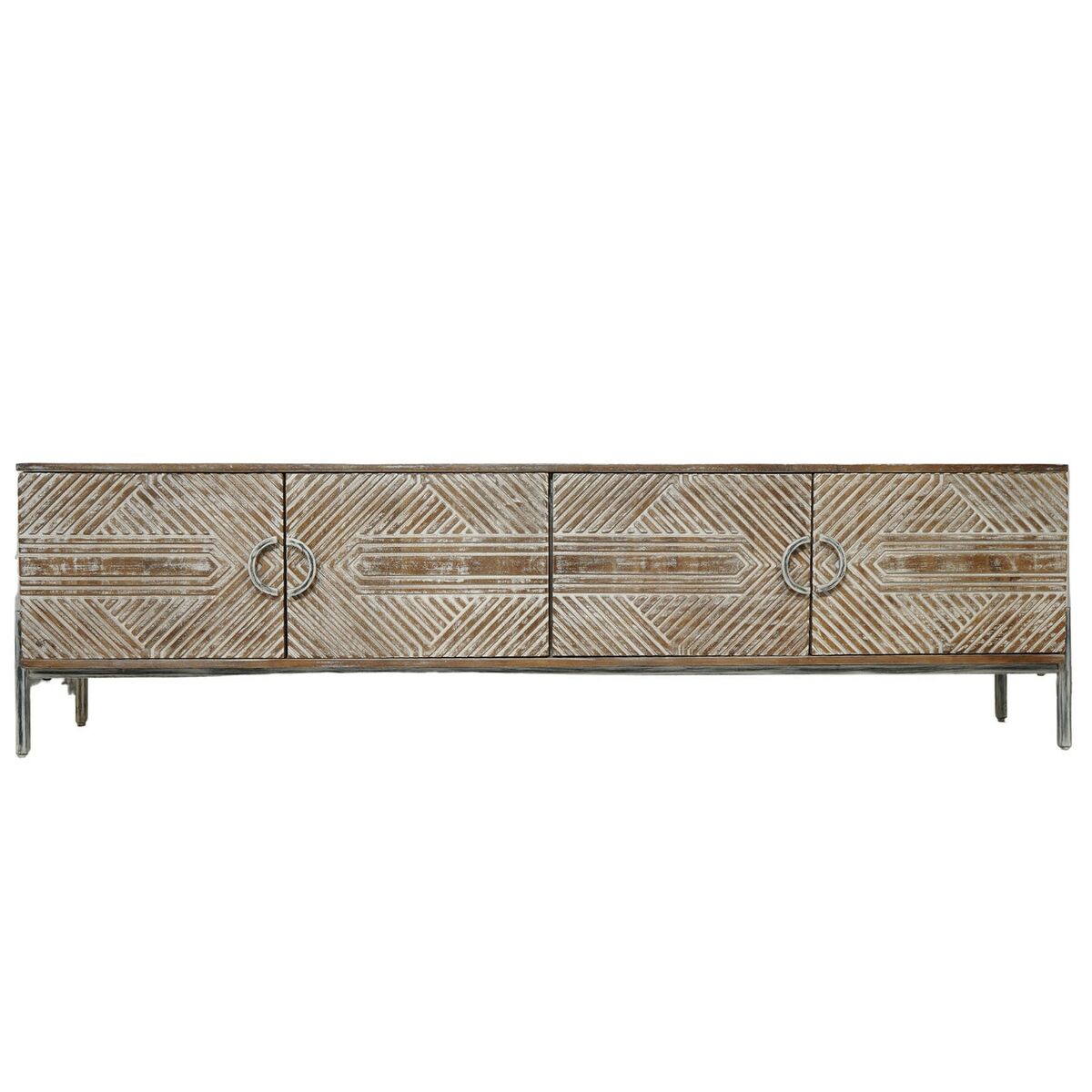 Mueble de TV Home ESPRIT Blanco 180 x 40 x 50 cm