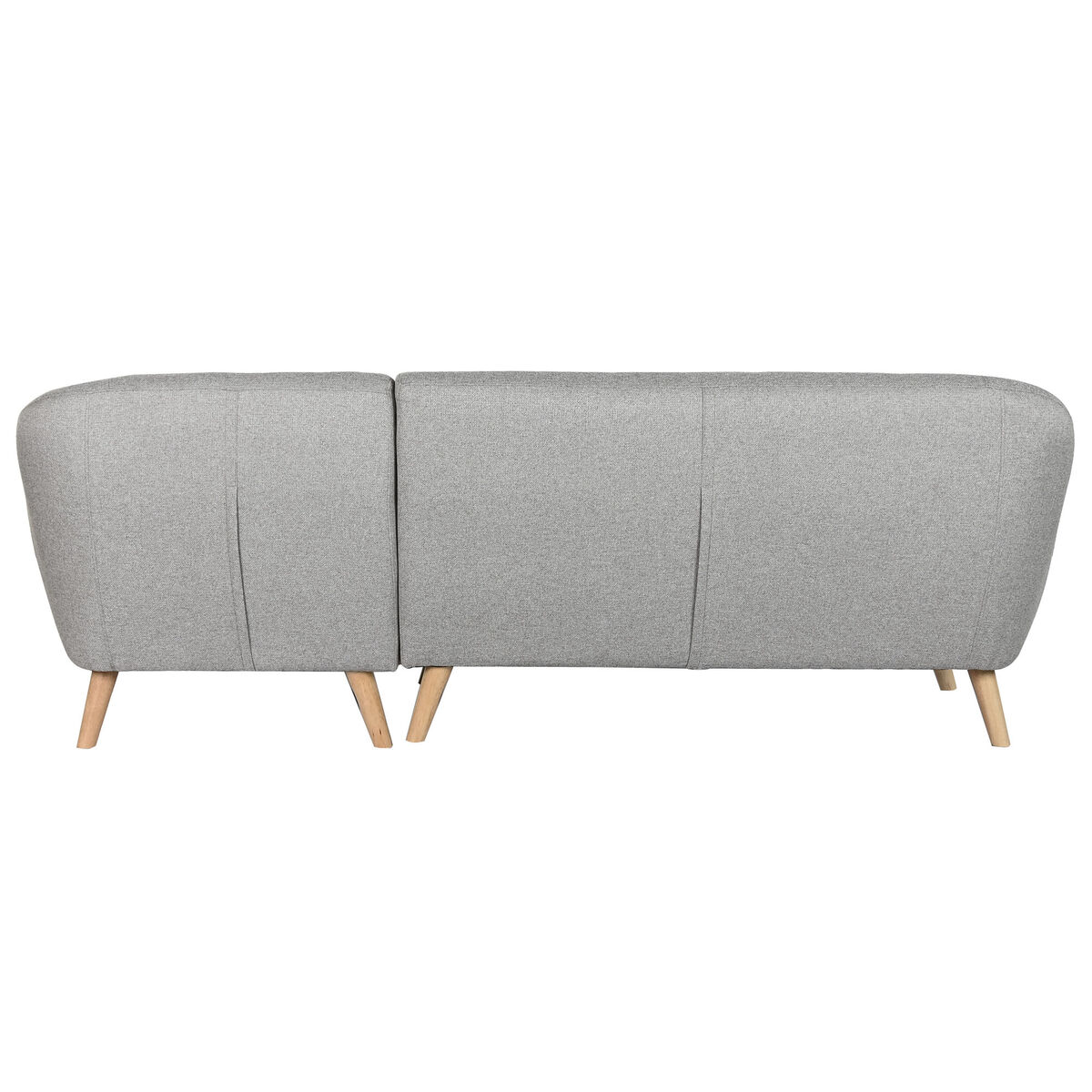 Sofá Home ESPRIT Gris Crema Scandi 226 x 144 x 84 cm