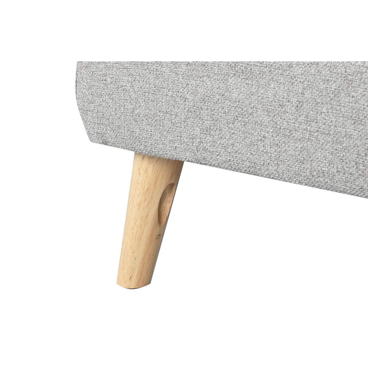 Sofá Home ESPRIT Gris Crema Scandi 226 x 144 x 84 cm