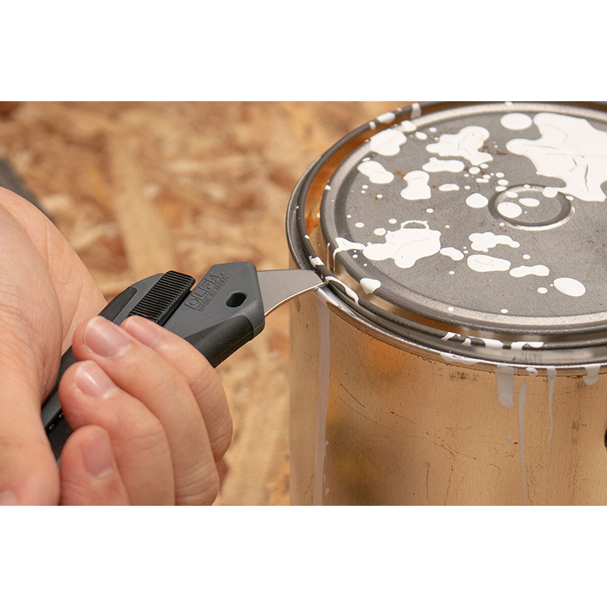 Cúter Olfa L5 Gris Metal Plástico