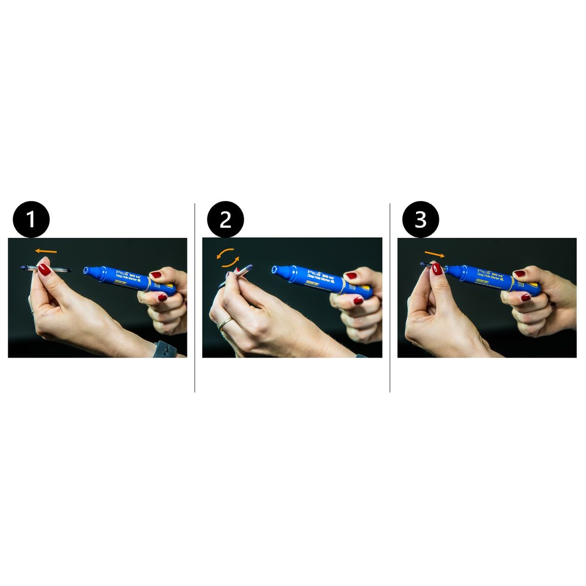 Marcador Pica BIG Ink XL Rojo