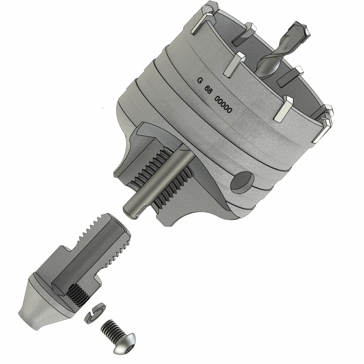 Corona perforadora Guillet 65 mm