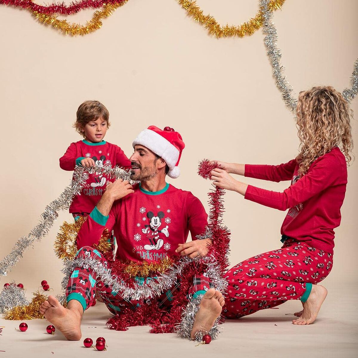 Pijama Infantil Mickey Mouse Rojo (10 Años)