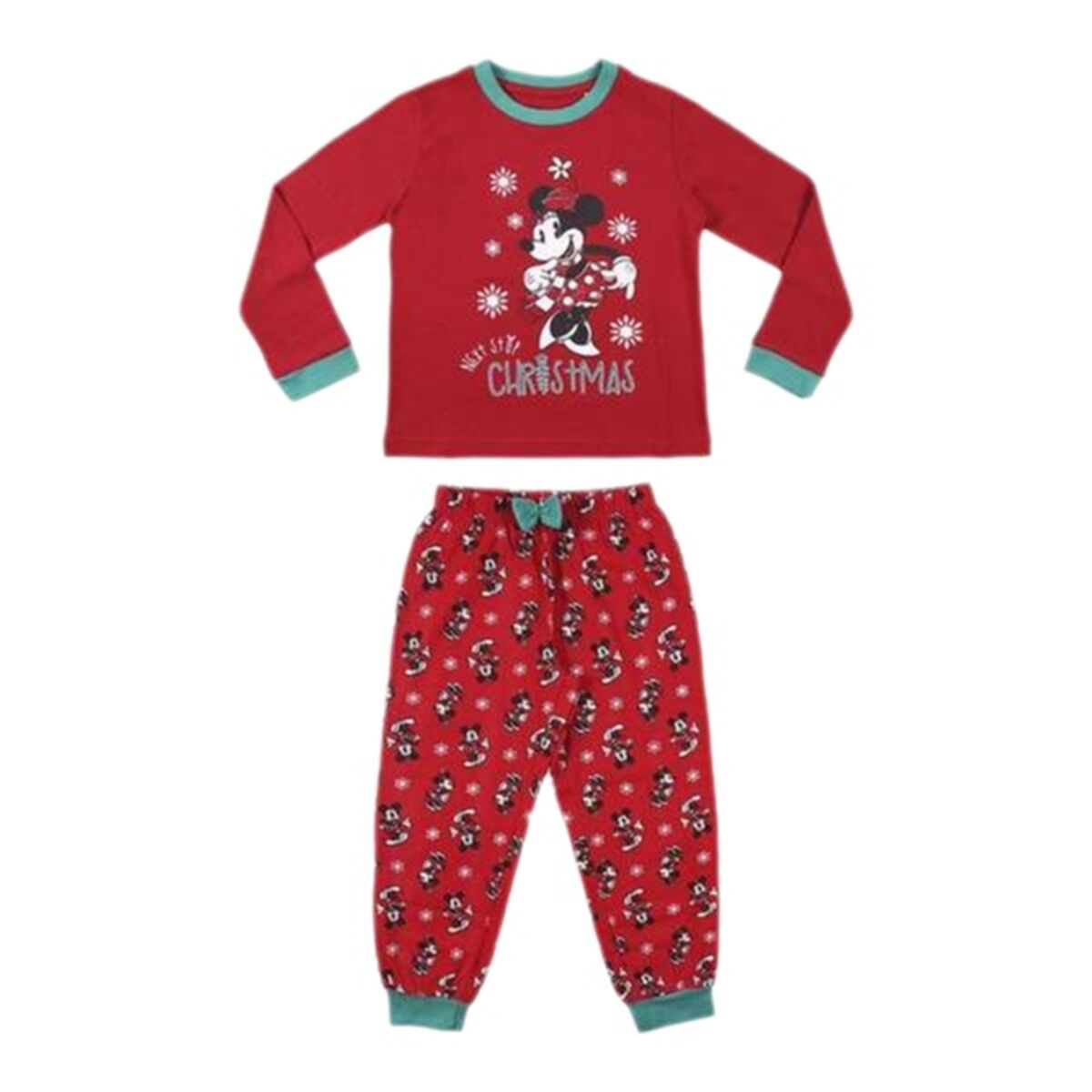 Pijama Infantil Mickey Mouse Rojo (10 Años)