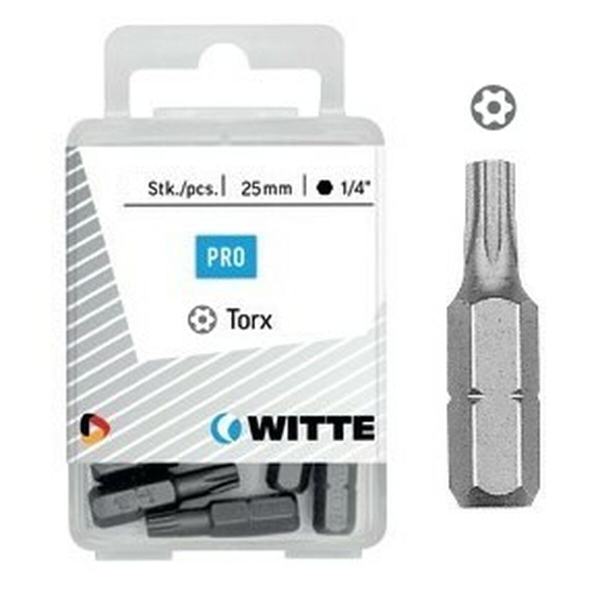 Juego de puntas WITTE Torx TX 40 5 Unidades