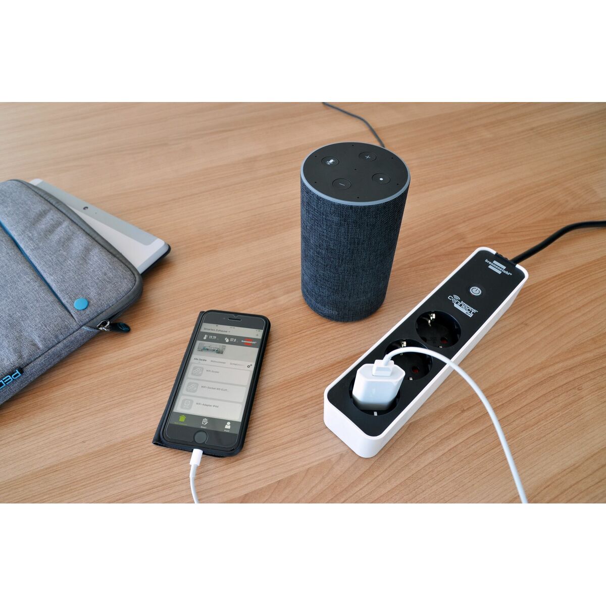 Regleta Inteligente Brennenstuhl brennenstuhl®Connect WiFi 3600 W 2.4 GHz (1,5 m)