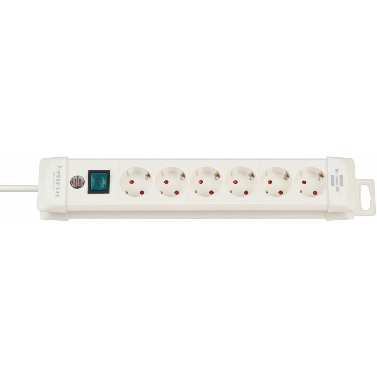 Regleta Enchufes 4 Tomas con interruptor Brennenstuhl Premium-Line 3600 W (1,8 m)