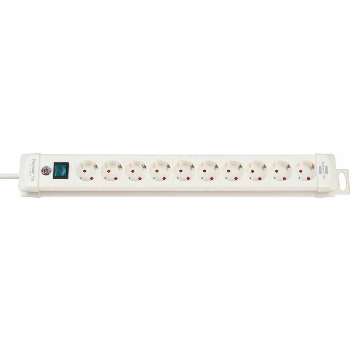 Regleta Enchufes 4 Tomas con interruptor Brennenstuhl Premium-Line 3600 W (1,8 m)