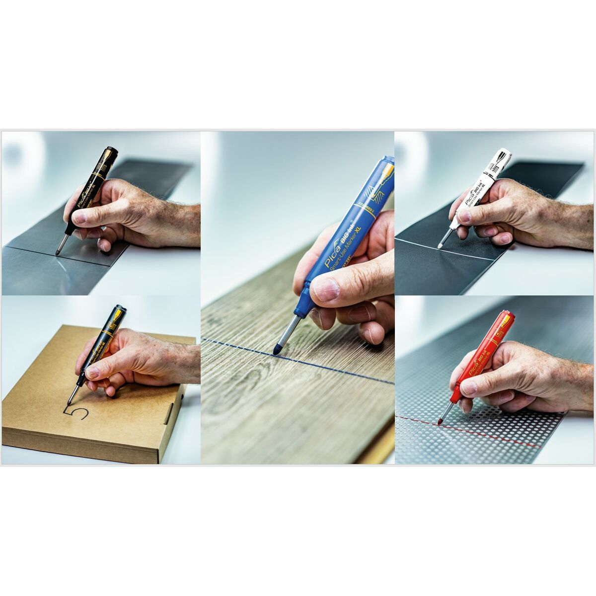 Marcador Pica BIG Ink XL Blanco