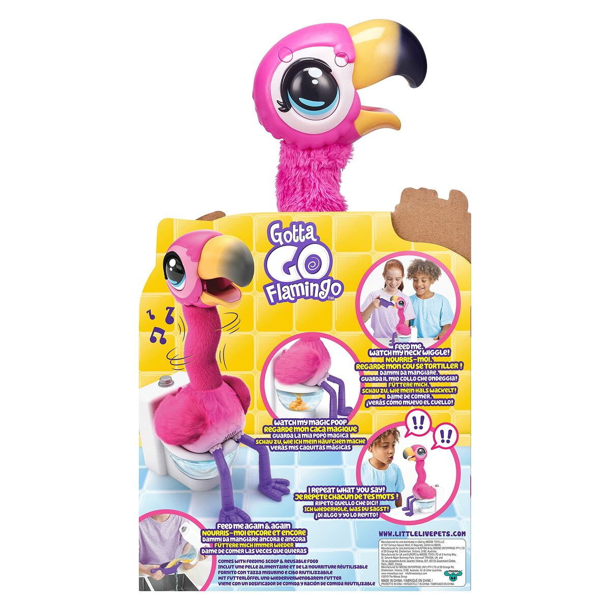 Mascota Interactiva Moose 31 cm