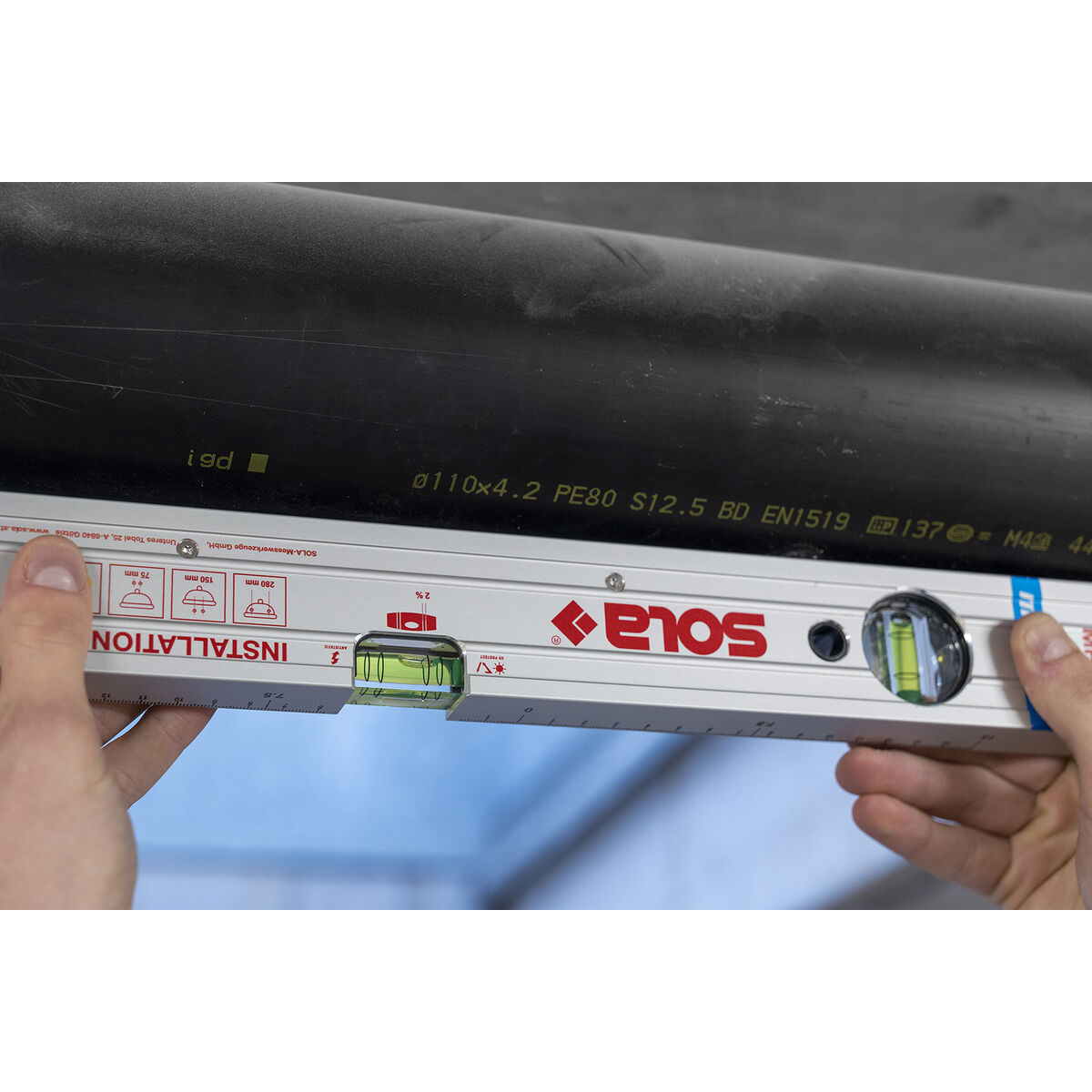 Nivel de Burbuja SOLA Aluminio 100 cm