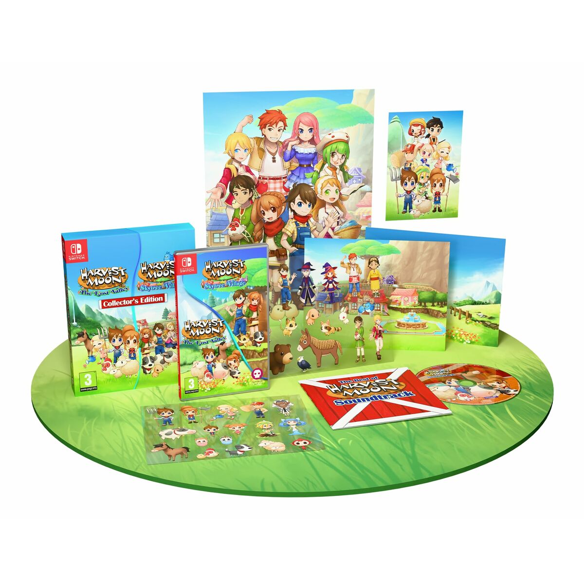 Videojuego para Switch Just For Games Harvest Moon: The Lost Valley & Skytree Village Collector'S