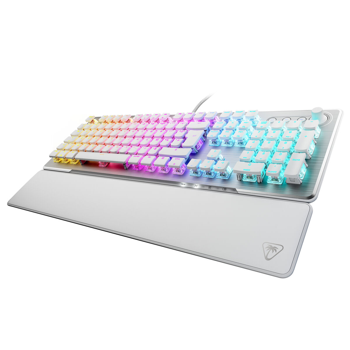 Teclado Turtle Beach Vulcan II Blanco Azerty Francés