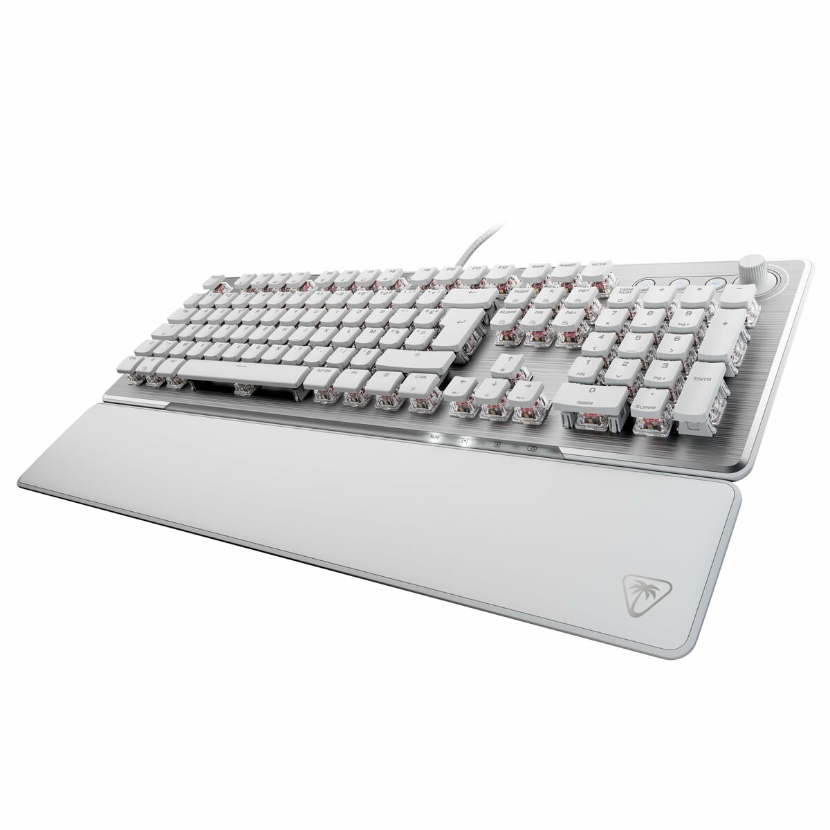 Teclado Turtle Beach Vulcan II Blanco Azerty Francés