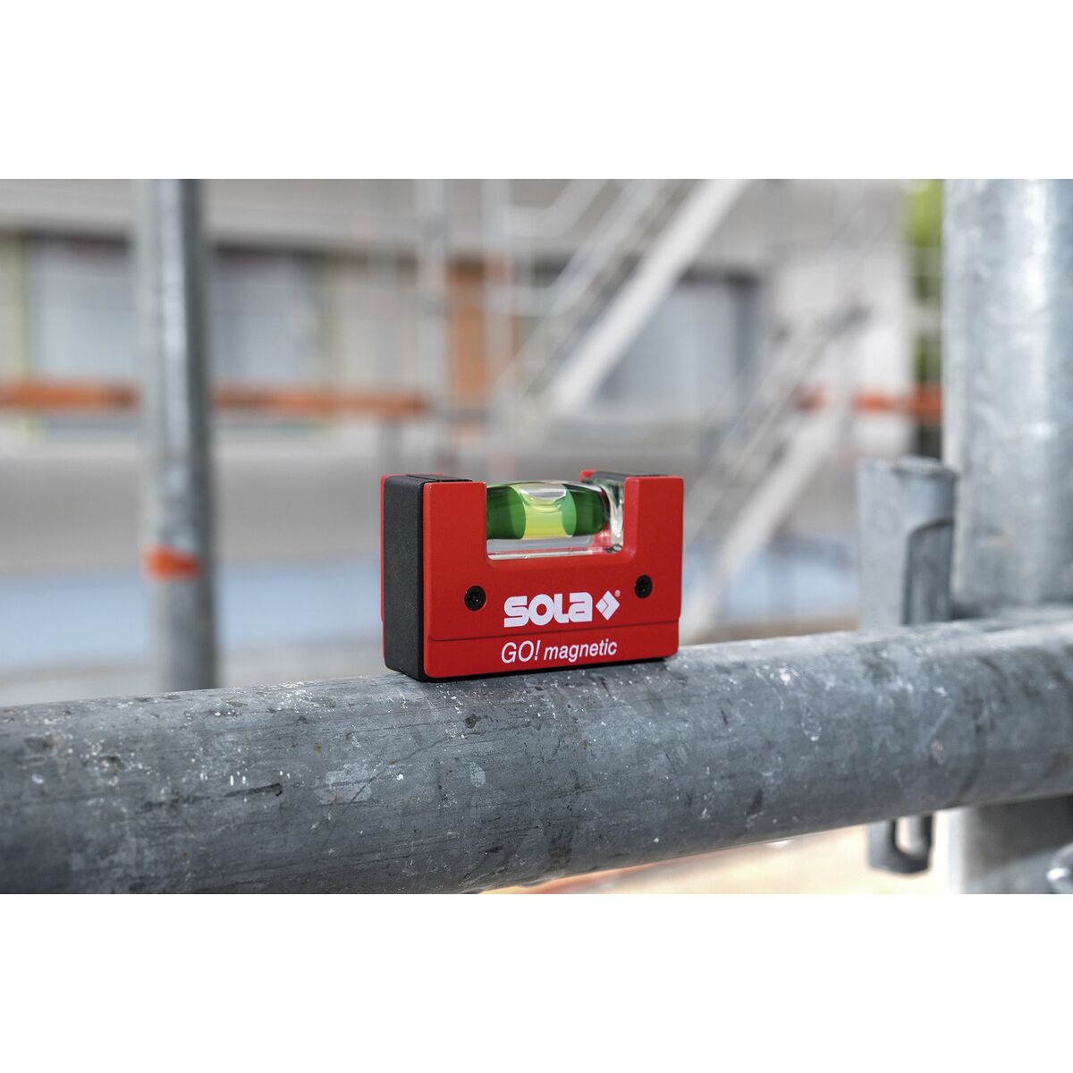 Nivel de Burbuja SOLA  GO! 68 mm Aluminio Plástico