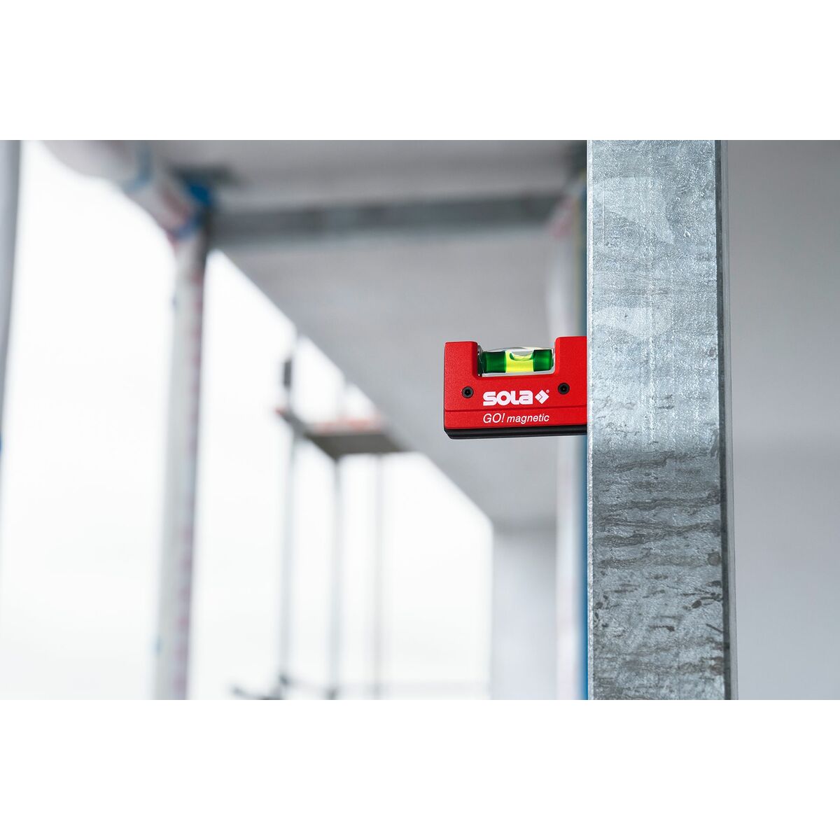 Nivel de Burbuja SOLA  GO! 68 mm Aluminio Plástico