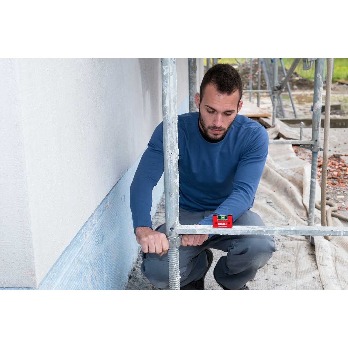 Nivel de Burbuja SOLA  GO! 68 mm Aluminio Plástico