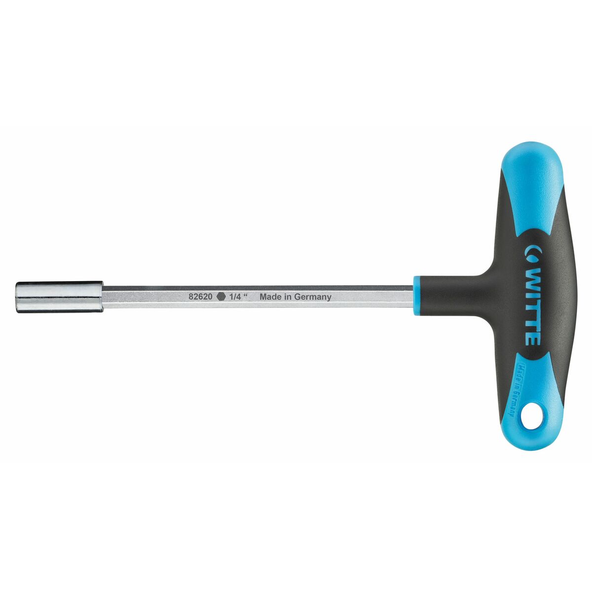 Portapuntas WITTE PRO 1/4" Hexagonal Forma de T Magnético