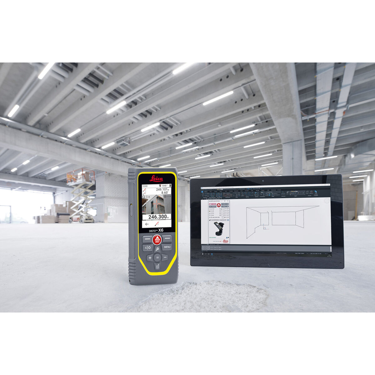 Telémetro Leica Geosystems Disto X6 250 m