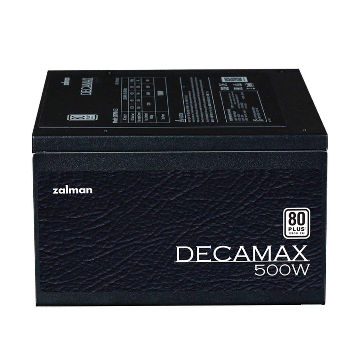 Fuente de Alimentación Zalman DecaMax 500W ATX 500 W 80 PLUS