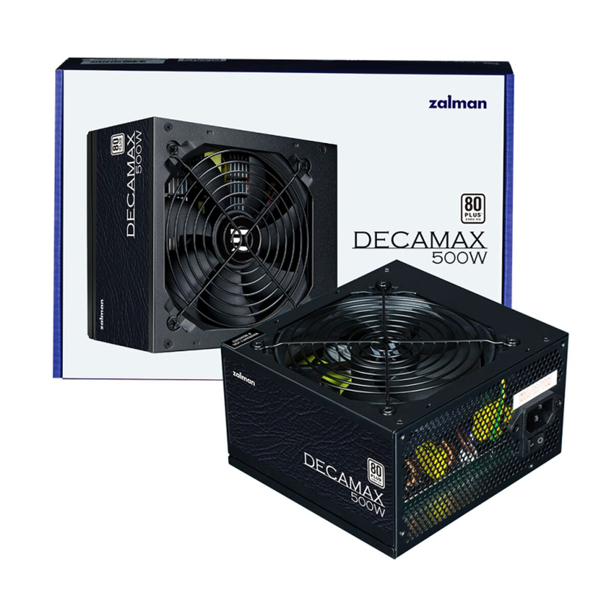 Fuente de Alimentación Zalman DecaMax 500W ATX 500 W 80 PLUS