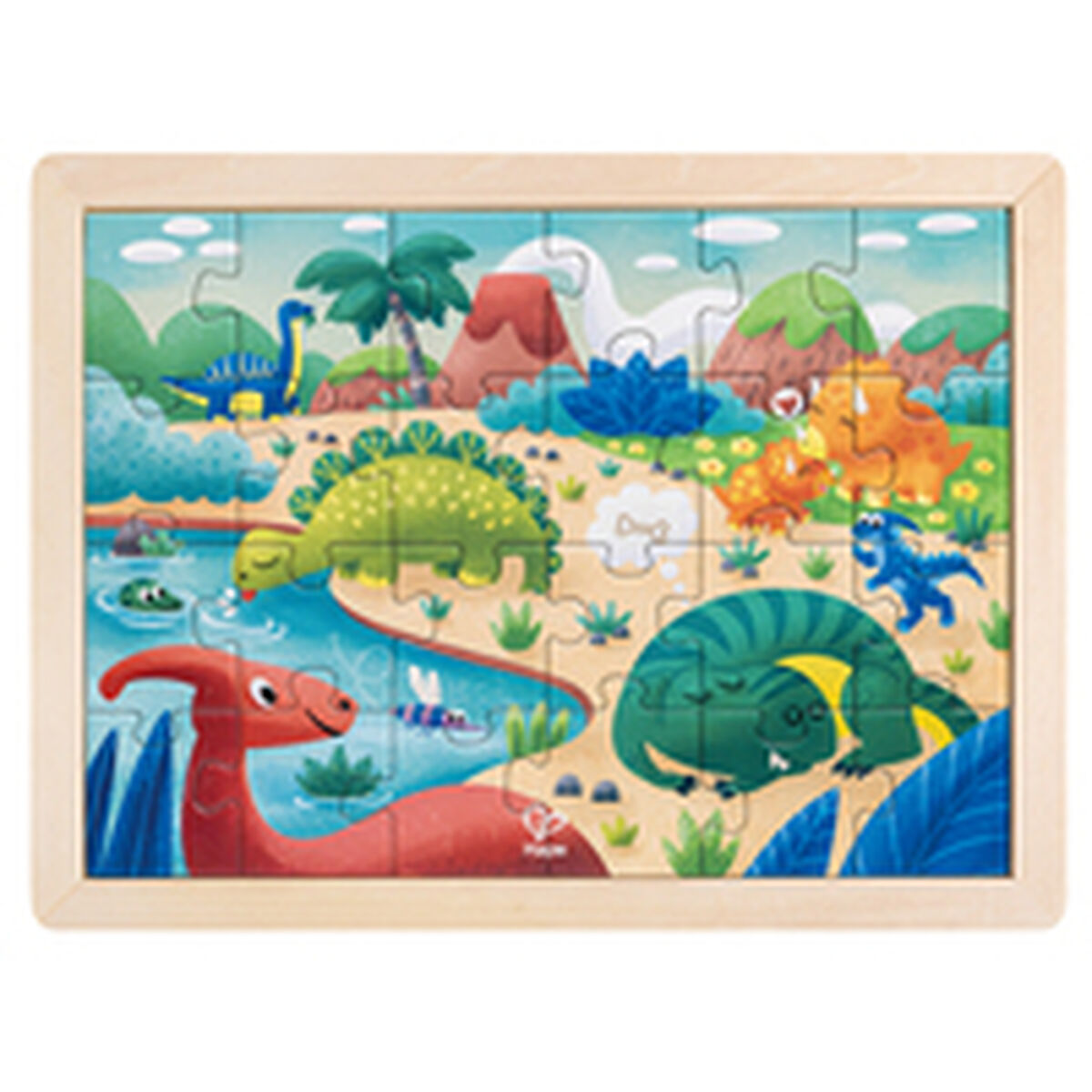Puzzle Hape Dinosaurios