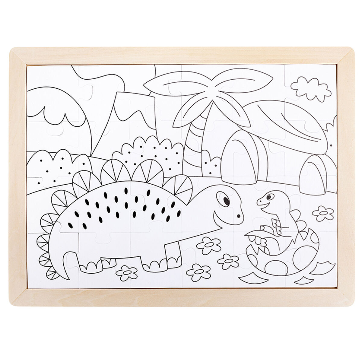 Puzzle Hape Dinosaurios