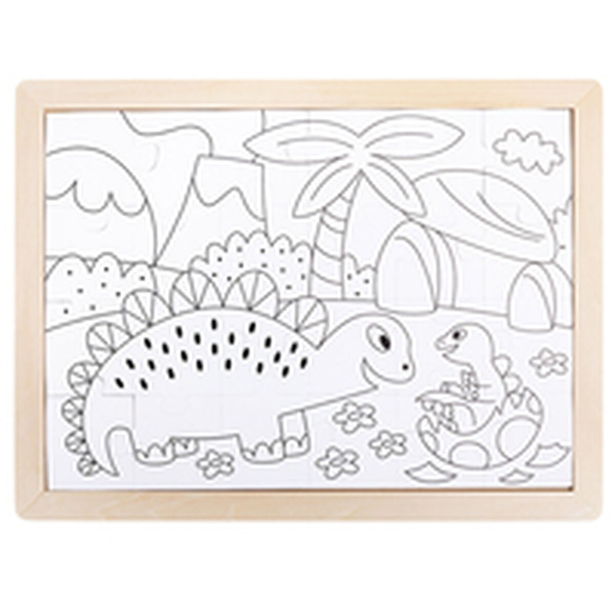 Puzzle Hape Dinosaurios