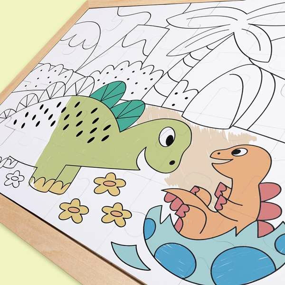Puzzle Hape Dinosaurios