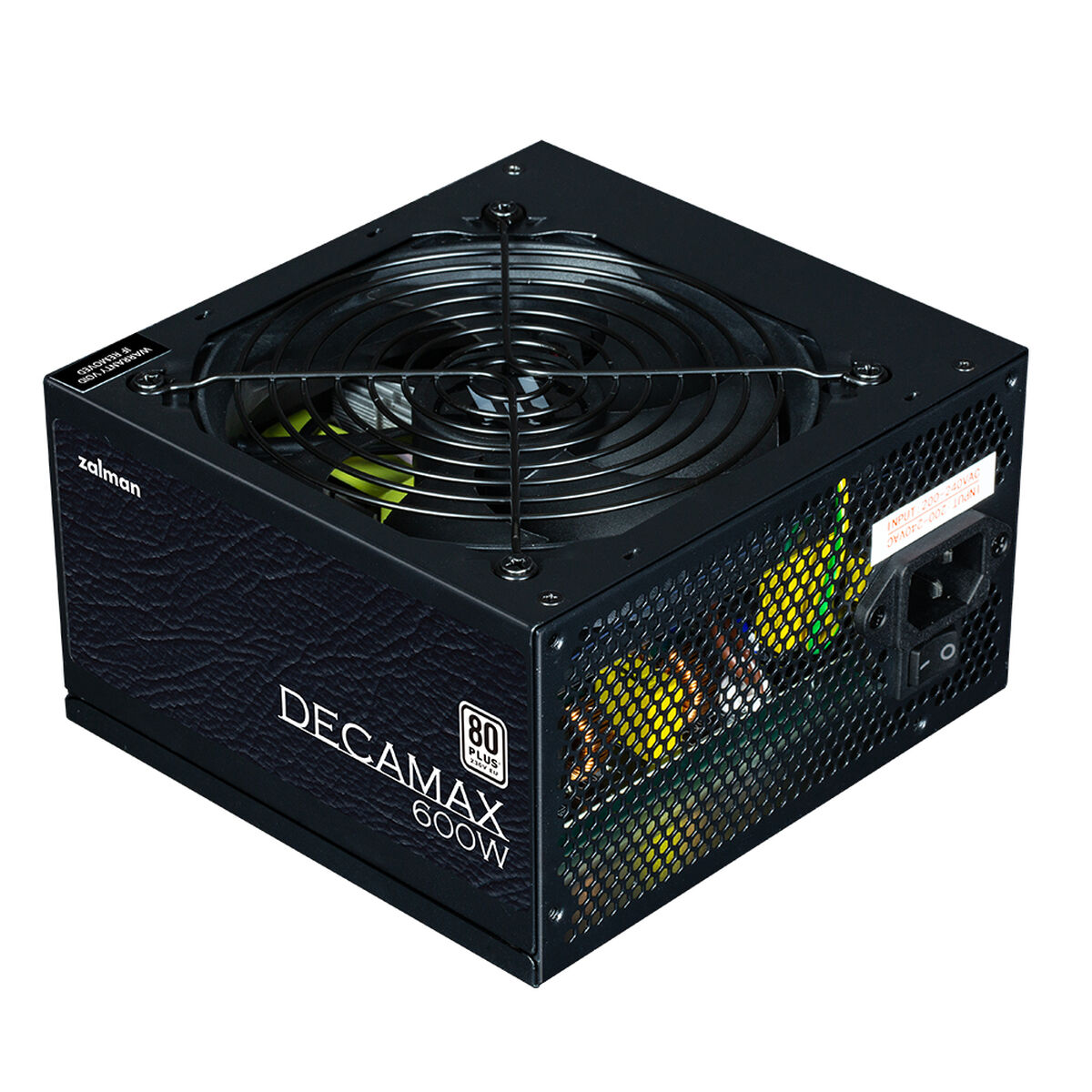Fuente de Alimentación Zalman DecaMax 600W 600 W 80 PLUS
