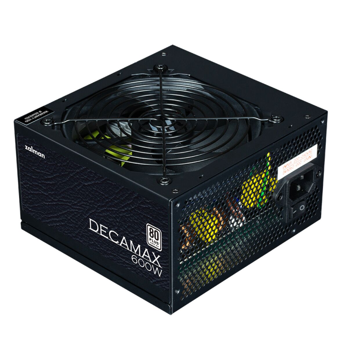 Fuente de Alimentación Zalman DecaMax 600W 600 W 80 PLUS
