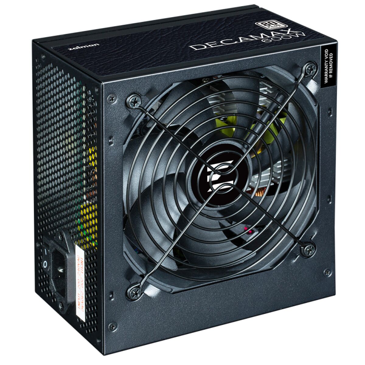 Fuente de Alimentación Zalman DecaMax 600W 600 W 80 PLUS