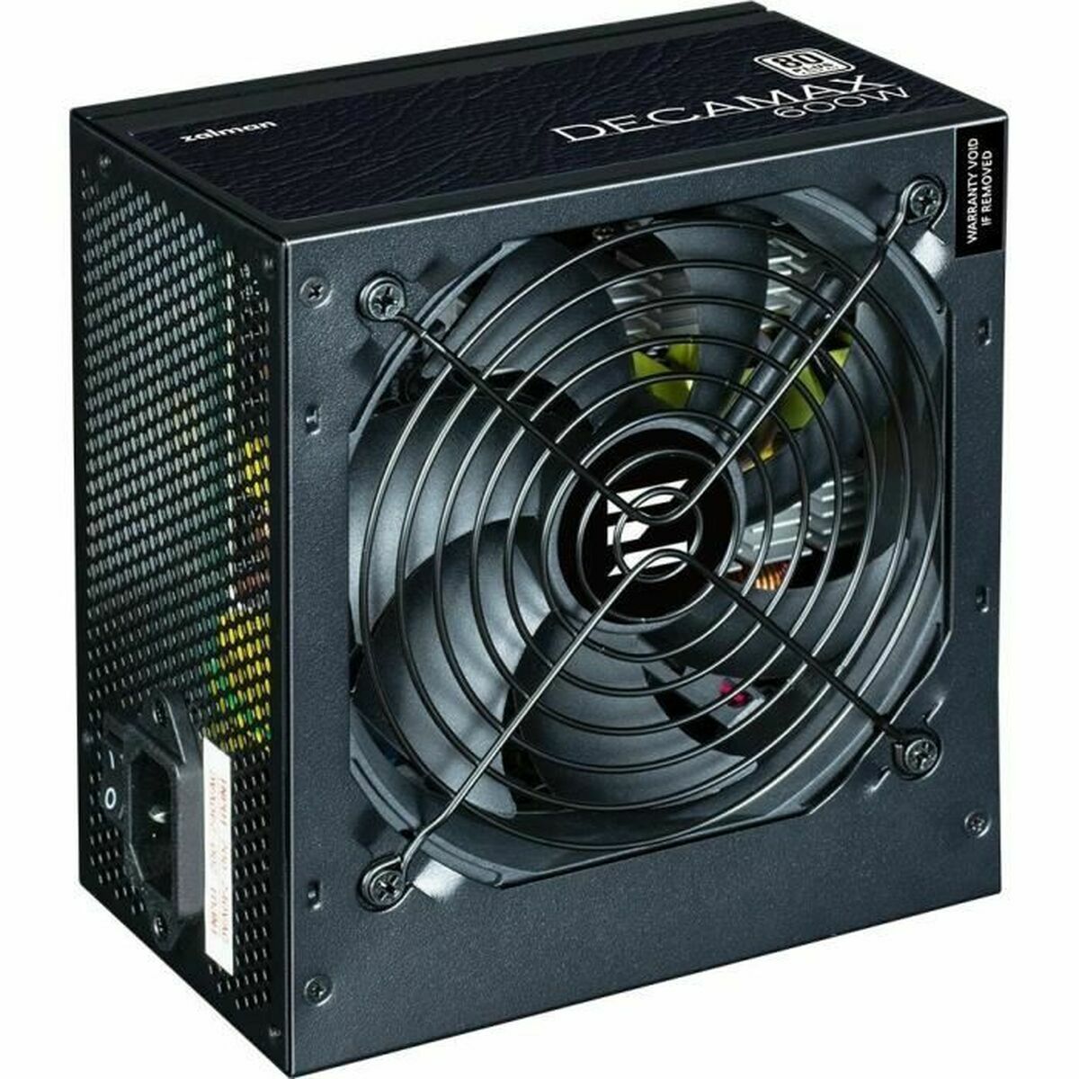 Fuente de Alimentación Zalman DecaMax 600W 600 W 80 PLUS