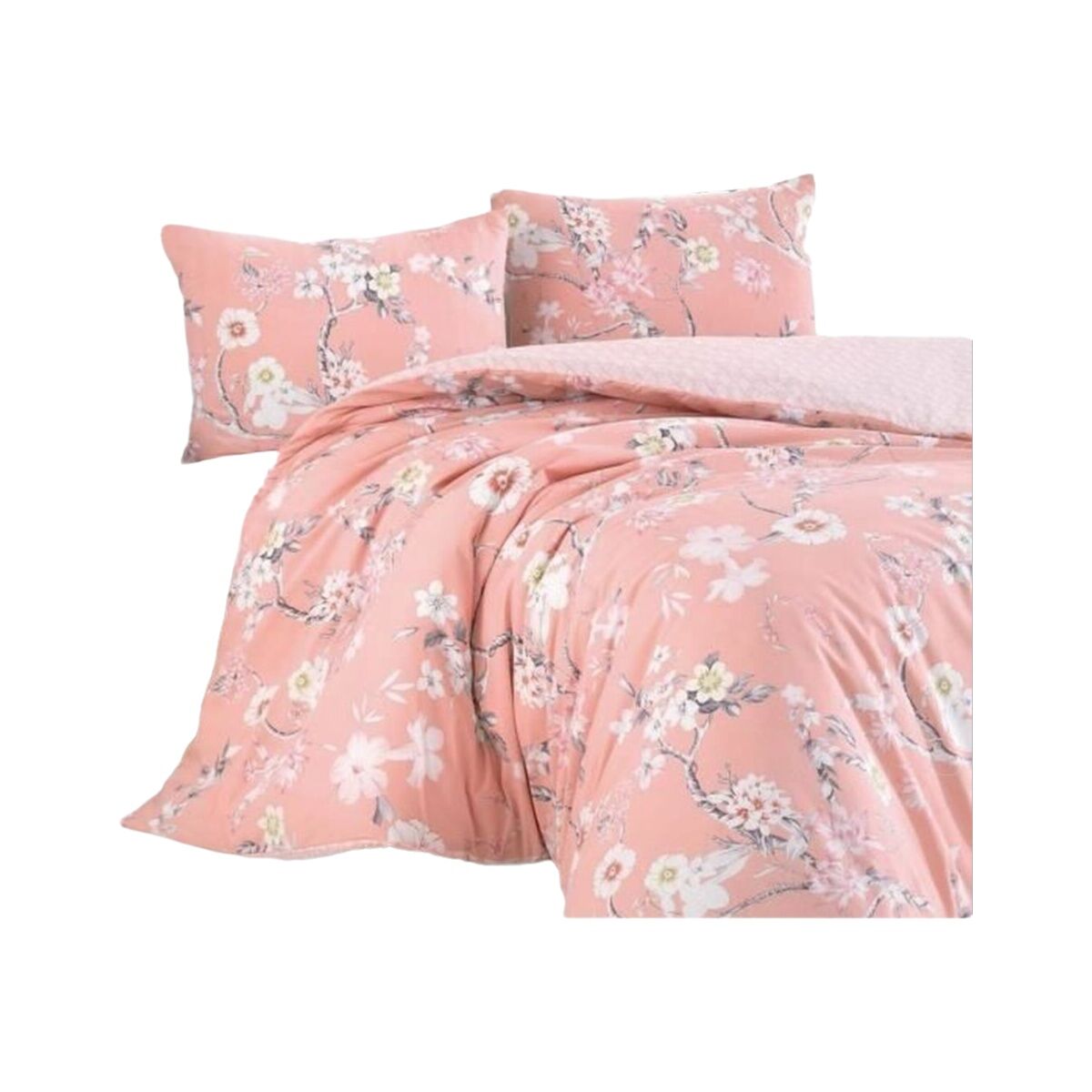 Juego de funda nórdica Beige Cama de 200 3 Piezas