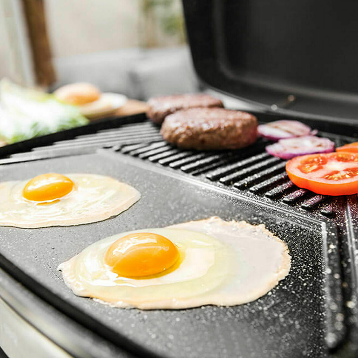 Barbacoa Eléctrica Cecotec PerfectCountry BBQ 2000W 2000 W