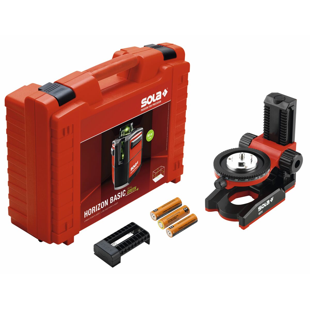 Nivel láser de líneas SOLA HORIZON GREEN BASIC