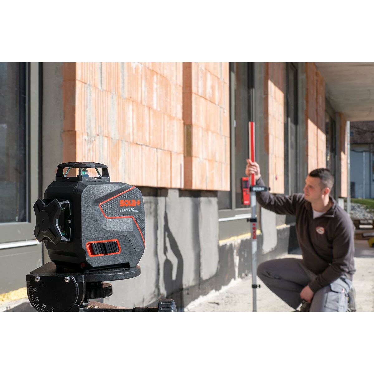 Nivel láser de líneas SOLA 3D Green