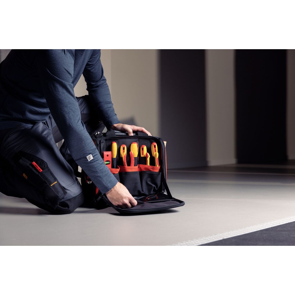 Bolsa de herramientas Hultafors Negro Poliéster