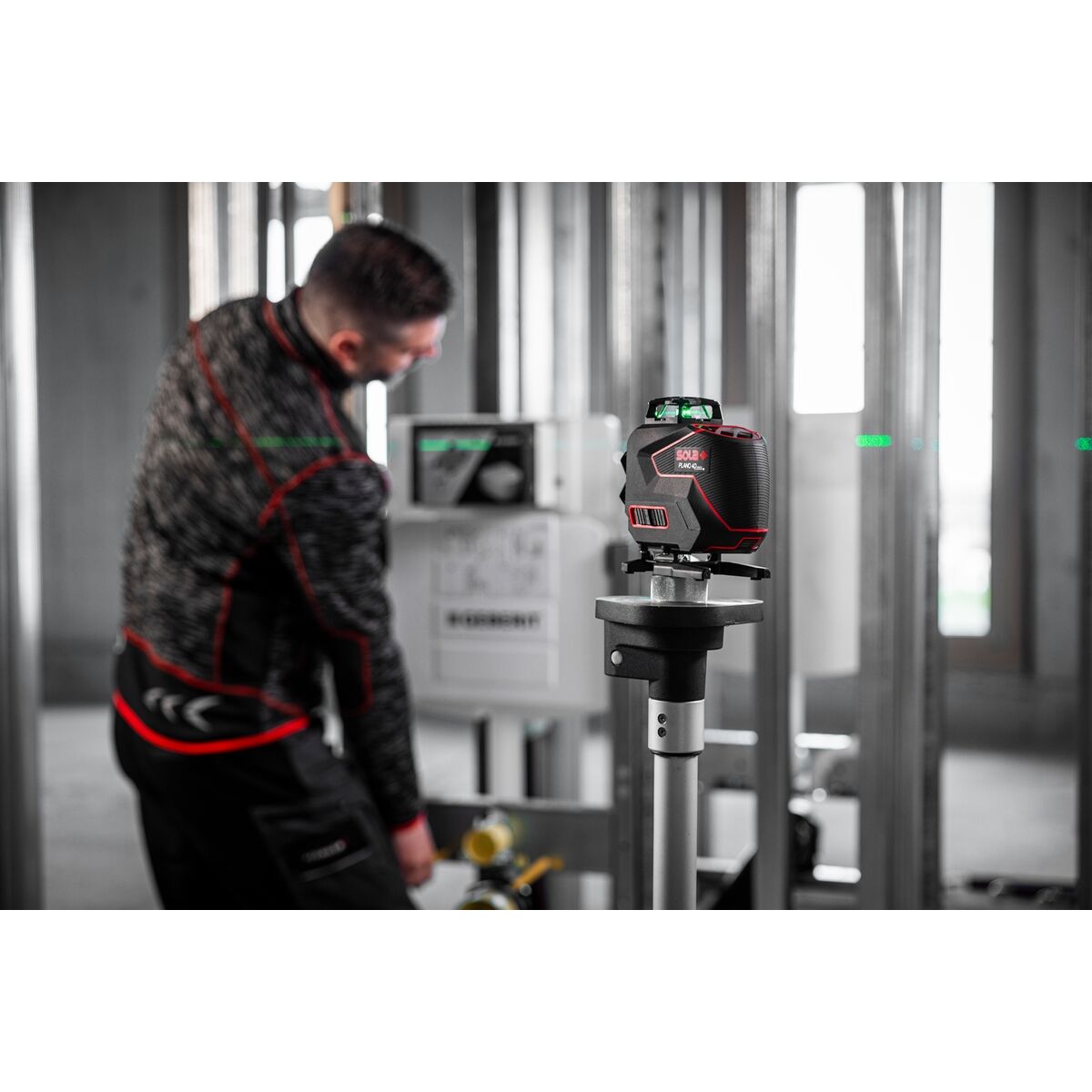 Nivel láser de líneas SOLA 4D GREEN