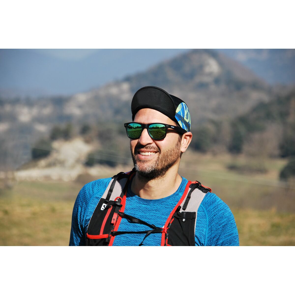 Gafas de Sol Unisex Eagle WAVE Negro Espejo