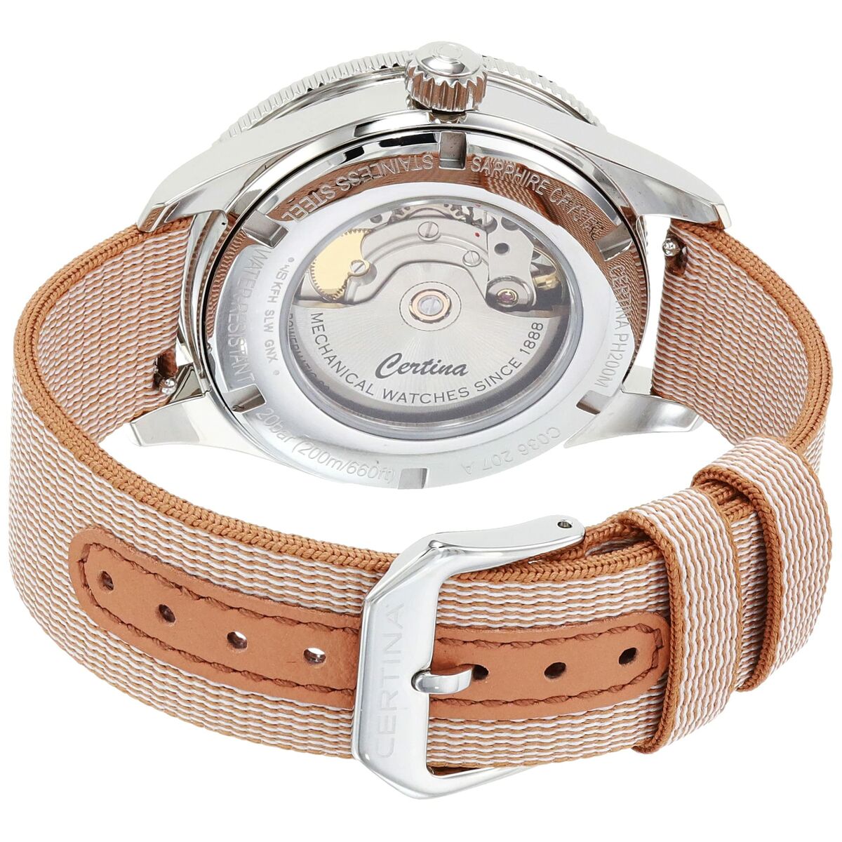 Reloj Hombre Certina C0362071810600 (Ø 39 mm)