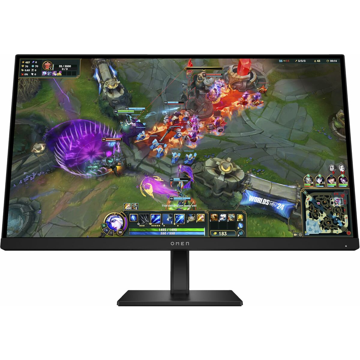 Monitor Gaming HP AW3V0E9#ABB Quad HD 27"