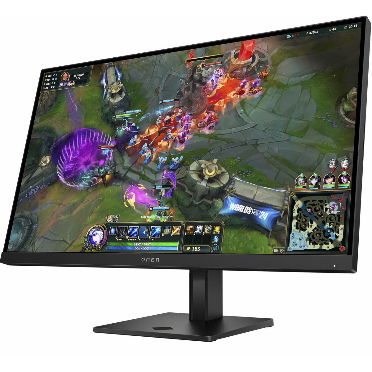Monitor Gaming HP AW3V0E9#ABB Quad HD 27"