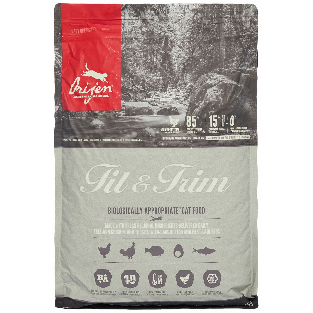 Comida para gato Orijen Pollo Pavo 5,4 kg