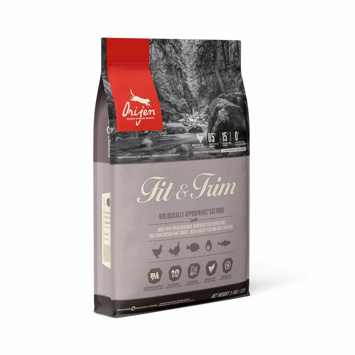 Comida para gato Orijen Pollo Pavo 5,4 kg