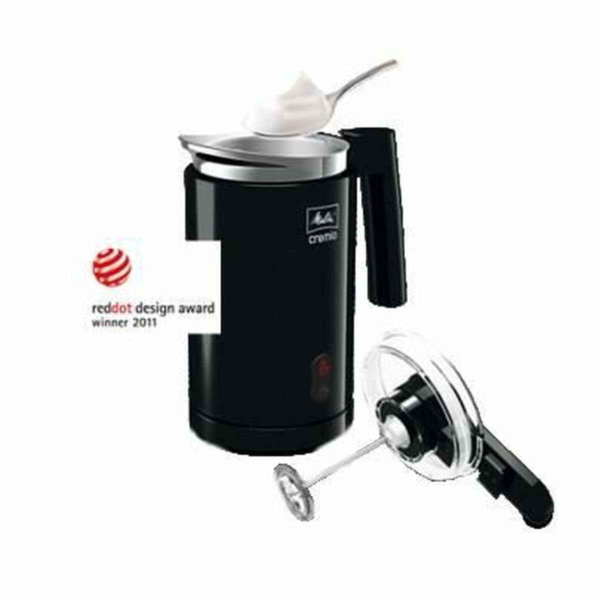Mini Batidora Espumadora Melitta 1014-02 Negro 450 W 200 ml