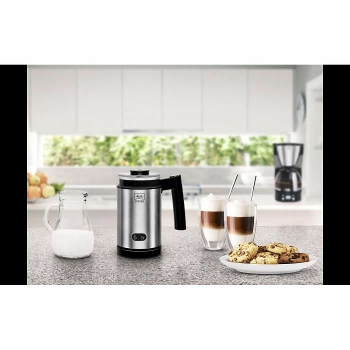 Mini Batidora Espumadora Melitta 1014-02 Negro 450 W 200 ml